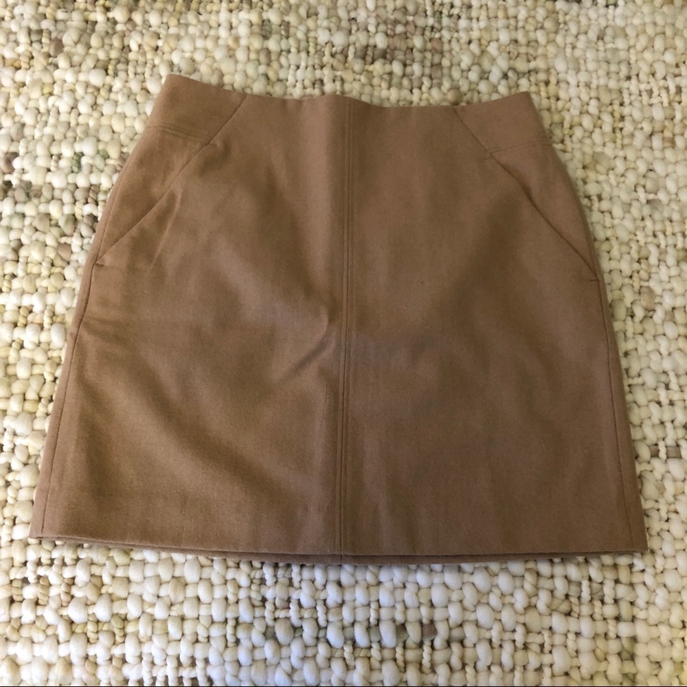 NWT Tan LOFT Skirt